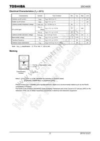 2SC4935-Y Datasheet Page 2