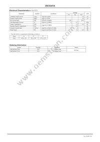 2SC5347AF-TD-E Datasheet Page 2