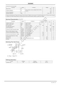 2SC6095-TD-E Datasheet Page 2