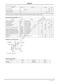 2SC6097-TL-E Datasheet Page 2