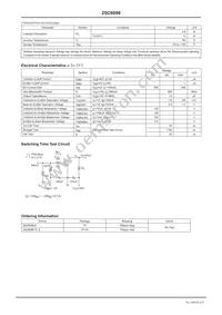 2SC6099-E Datasheet Page 2