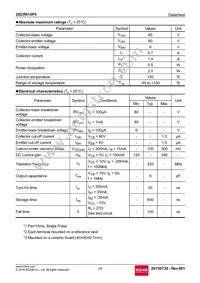 2SCR514P5T100 Datasheet Page 2