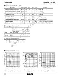 2SD1664T100R Datasheet Page 2
