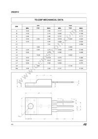 2SD2012 Datasheet Page 4