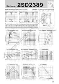 2SD2389 Datasheet Cover