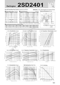 2SD2401 Datasheet Cover