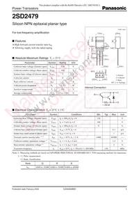 2SD24790RA Datasheet Cover