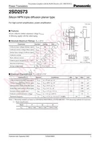 2SD25730QA Datasheet Cover