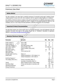 2SD300C17A3 Datasheet Page 2