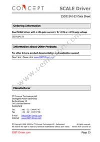 2SD315AI-33 Datasheet Page 15