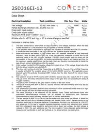 2SD316EI-12 Datasheet Page 4