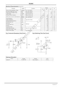 2SJ652 Datasheet Page 2