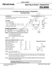 2SJ690-T1B-AT Datasheet Page 3