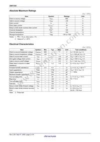 2SK1342-E Datasheet Page 4
