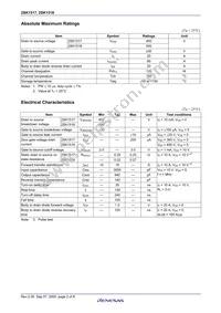 2SK1518-E Datasheet Page 4