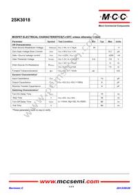 2SK3018-TP Datasheet Page 2