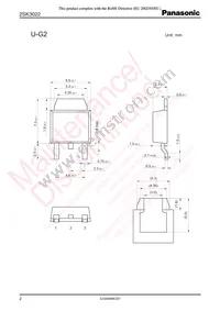 2SK302200L Datasheet Page 2