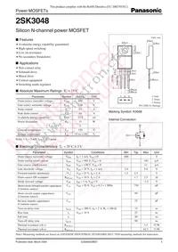 2SK3048 Datasheet Cover