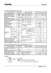 2SK3127(TE24L Datasheet Page 2