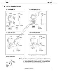 2SK3353-Z-E1-AZ Datasheet Page 9