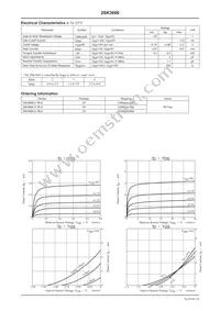 2SK3666-4-TB-E Datasheet Page 2