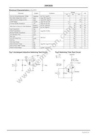 2SK3820-DL-1E Datasheet Page 2