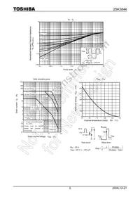 2SK3844(Q) Datasheet Page 5