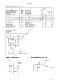 2SK4126 Datasheet Page 2