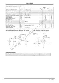 2SK4198FS Datasheet Page 2