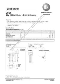 2SK596S-C Datasheet Cover