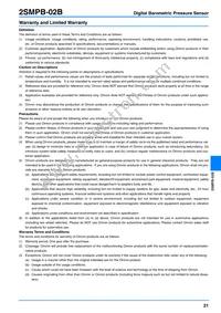 2SMPB-02B Datasheet Page 21