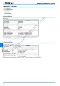 2SMPP-02 Datasheet Page 2