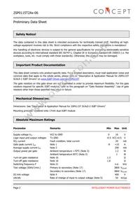 2SP0115T2B0-06 Datasheet Page 2