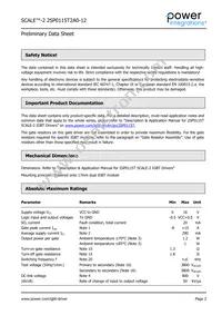 2SP0115T2B0-12 Datasheet Page 2