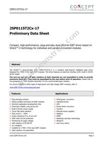 2SP0115T2C0-17 Datasheet Cover