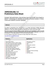 2SP0320T2B0-12 Datasheet Cover