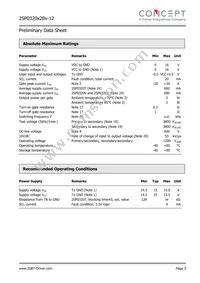 2SP0320T2B0-12 Datasheet Page 3