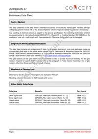 2SP0320V2A0-17 Datasheet Page 2