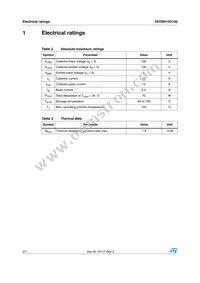 2STBN15D100T4 Datasheet Page 2