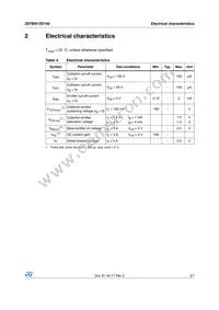 2STBN15D100T4 Datasheet Page 3