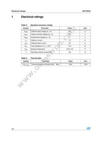 2STC5242 Datasheet Page 2