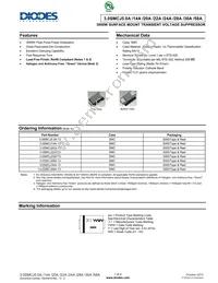 3.0SMCJ22A-13 Datasheet Cover