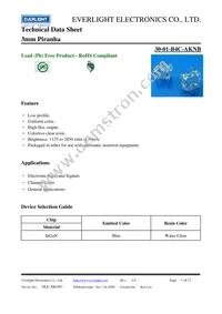 30-1/B4C-AKNB Datasheet Cover