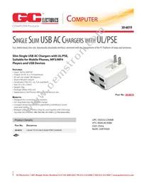 30-6019 Datasheet Cover