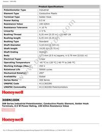 308N100K Datasheet Page 2