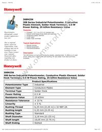 308N25K Datasheet Cover