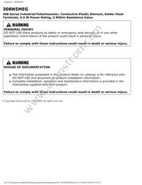 308N5MEG Datasheet Page 3