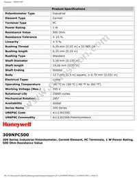 309NPC500 Datasheet Page 2