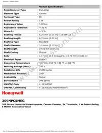 309NPC5MEG Datasheet Page 2