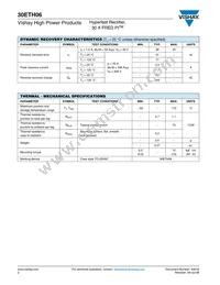 30ETH06 Datasheet Page 2